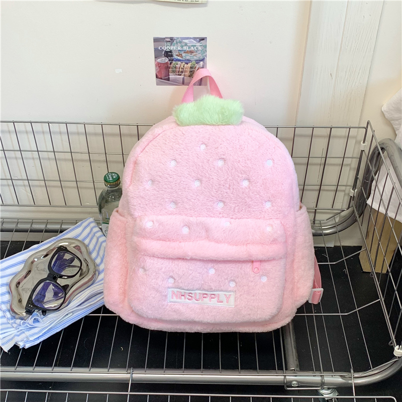 Plush Strawberry Classic Solid – Women Bags For Sale recenzja i cena