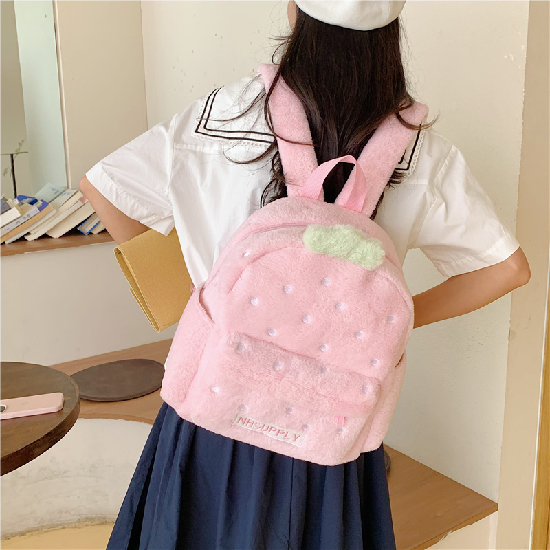Plush Strawberry Classic Solid – Women Bags For Sale recenzja i cena