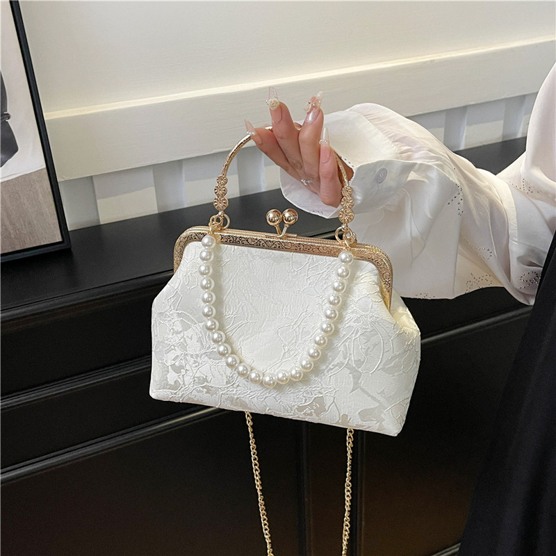 Vintage Classic Lace Bag pearl – Evening Bag Beaded recenzja i cena