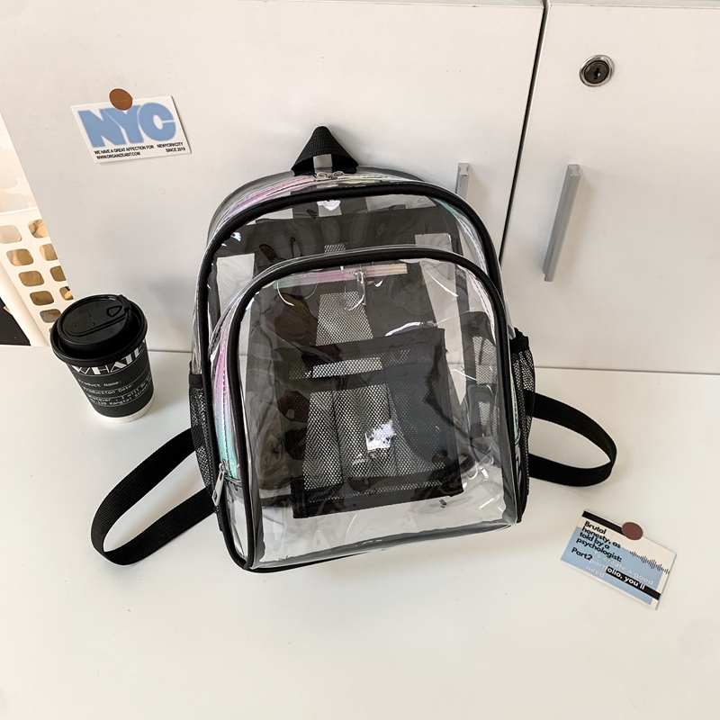 PVC Transparent Zipper Large C – Women Bags For Sale recenzja i cena