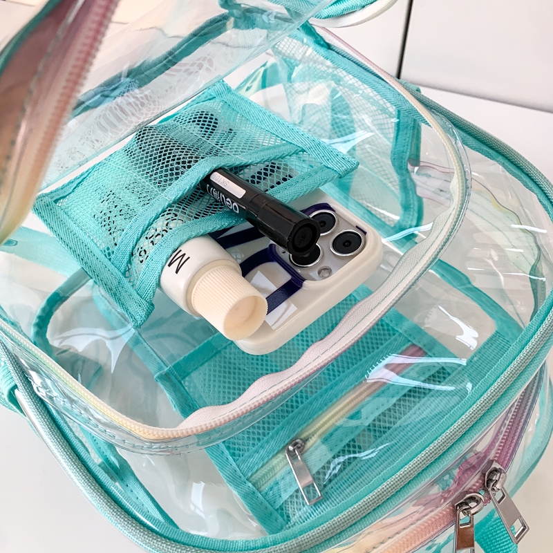 PVC Transparent Zipper Large C – Women Bags For Sale recenzja i cena