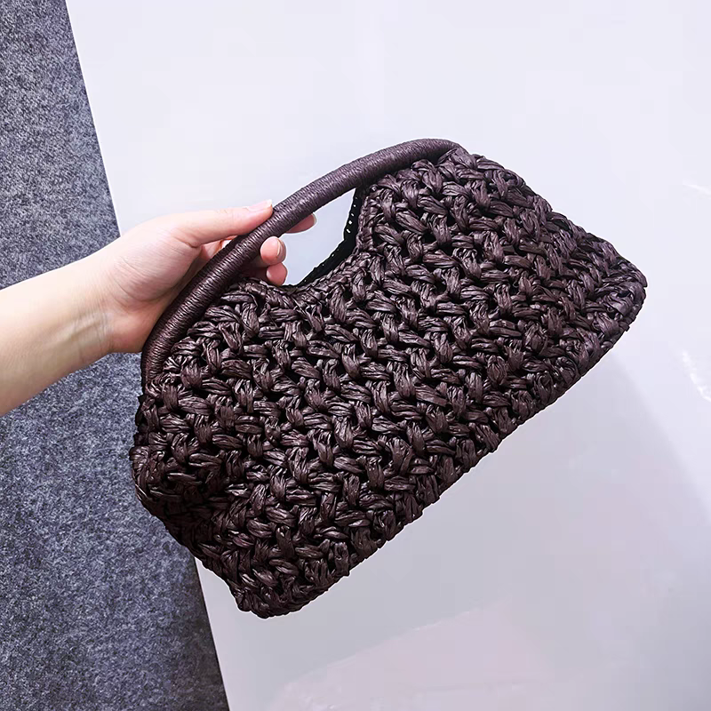 Spain Natural Fiber Clutch Bag – Women'S Bags Holiday recenzja i cena