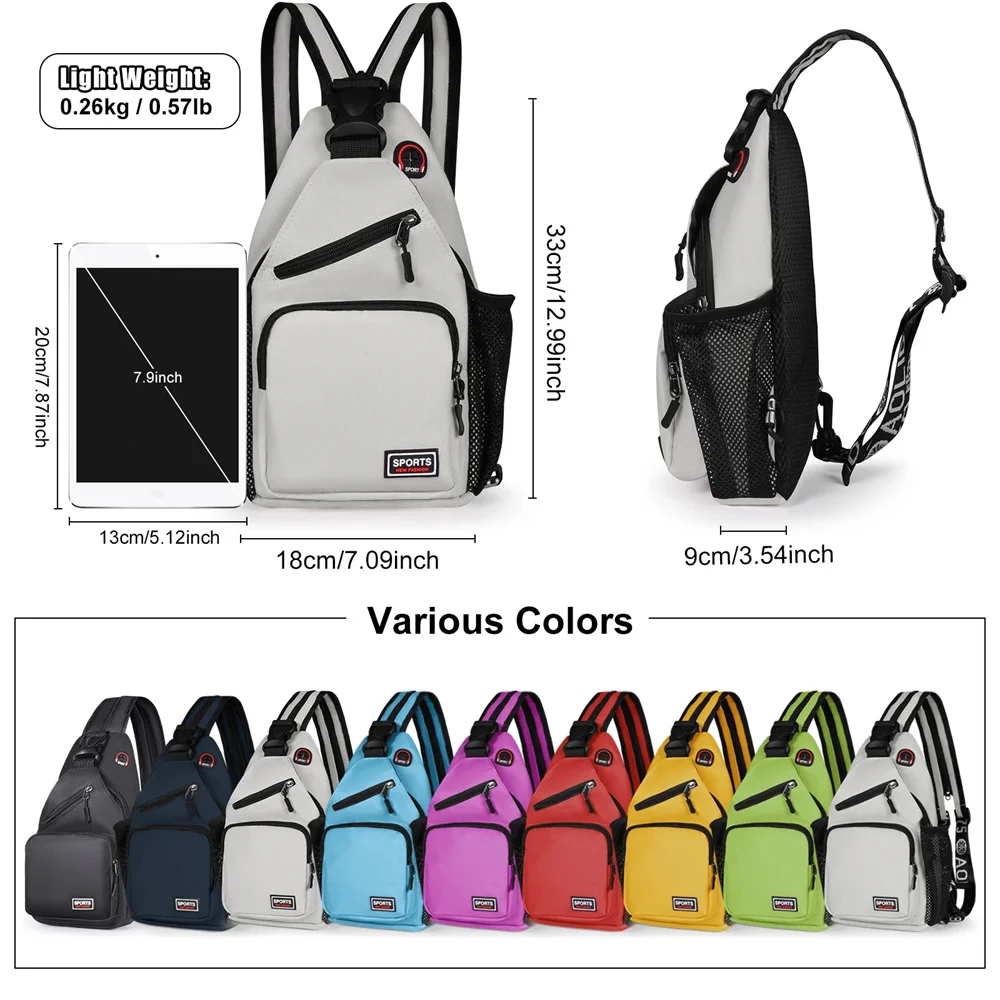 Multi-pocket Casual Chest Bag  – Women'S Bags Cross Body recenzja i cena