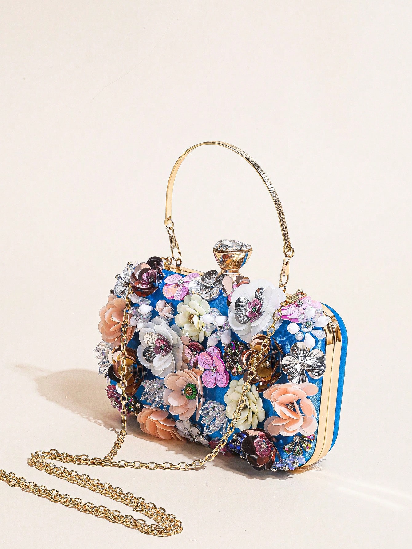 I PC Black Elegant Floral Bead – Evening Bag Beaded recenzja i cena