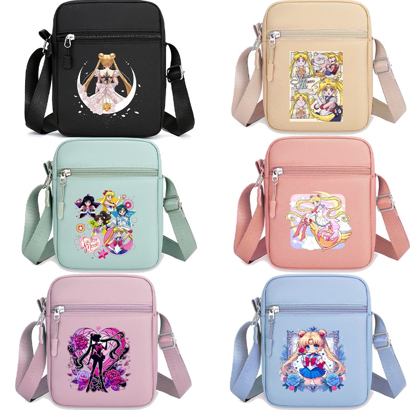 Sailor Moon Shoulder Bag Unise – Women'S Bags Cross Body recenzja i cena