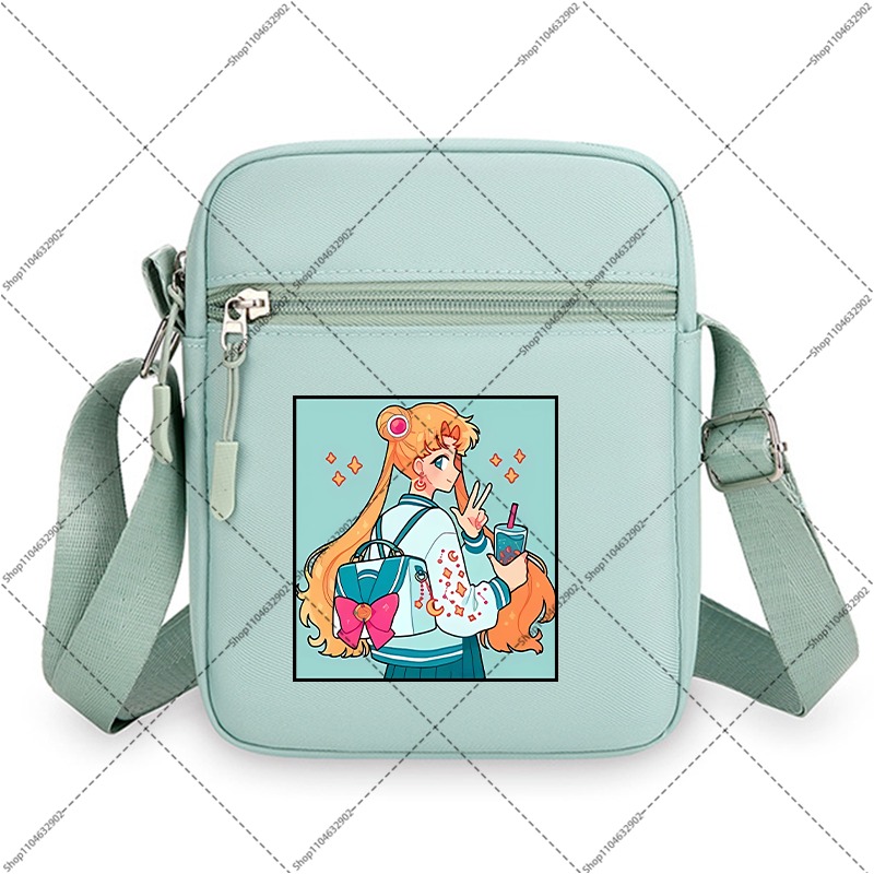 Sailor Moon Shoulder Bag Unise – Women'S Bags Cross Body recenzja i cena