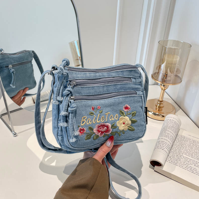 New Lightweight Denim Zipper C – Women Bags For Sale recenzja i cena