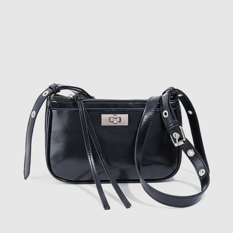 Black Motorcycle Bag Brand Stu – Women Bags Premium Brands recenzja i cena