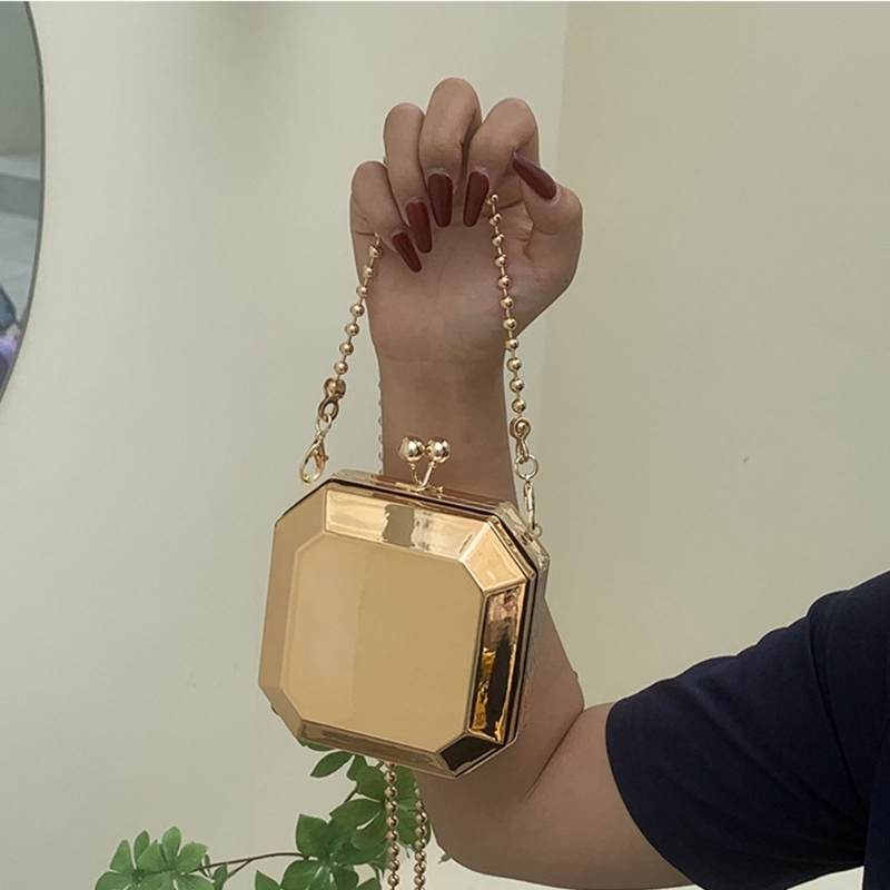 Mini Luxury Gold Party Evening – Women'S Bags Cross Body recenzja i cena