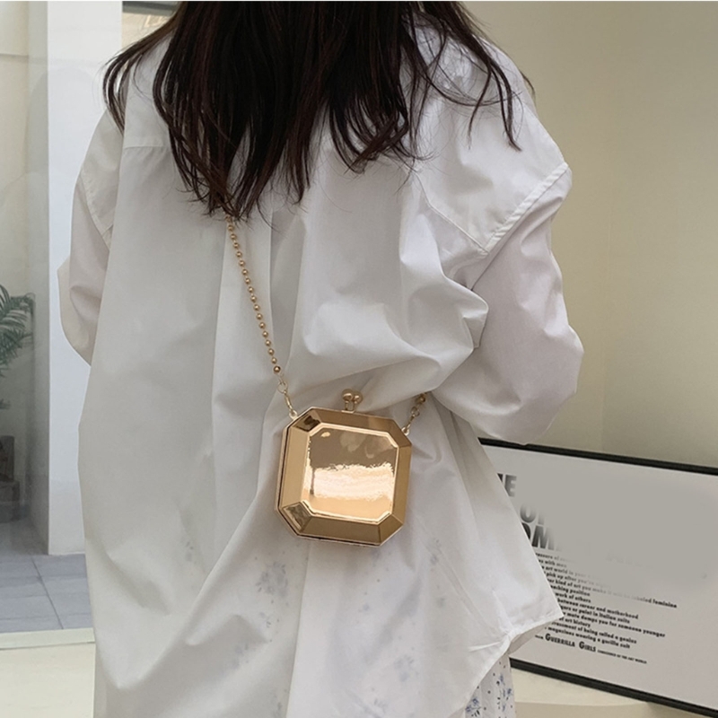 Mini Luxury Gold Party Evening – Women'S Bags Cross Body recenzja i cena
