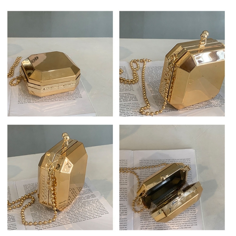 Mini Luxury Gold Party Evening – Women'S Bags Cross Body recenzja i cena