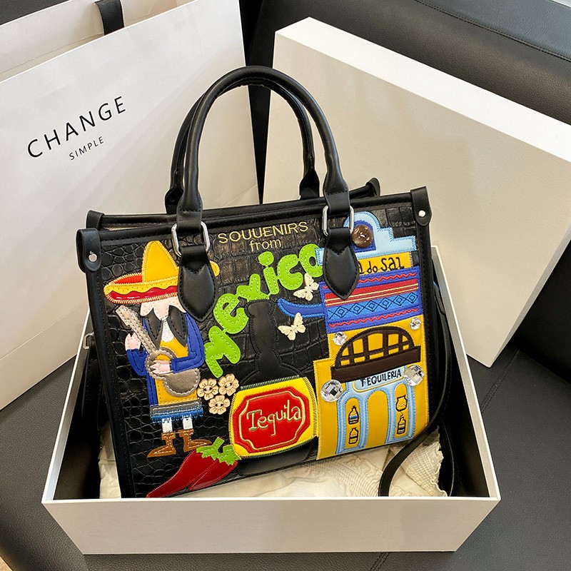 Design Patchwork Zipper 2026 H – Women Bags For Sale recenzja i cena