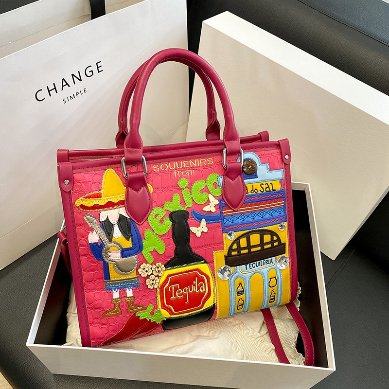 Design Patchwork Zipper 2026 H – Women Bags For Sale recenzja i cena