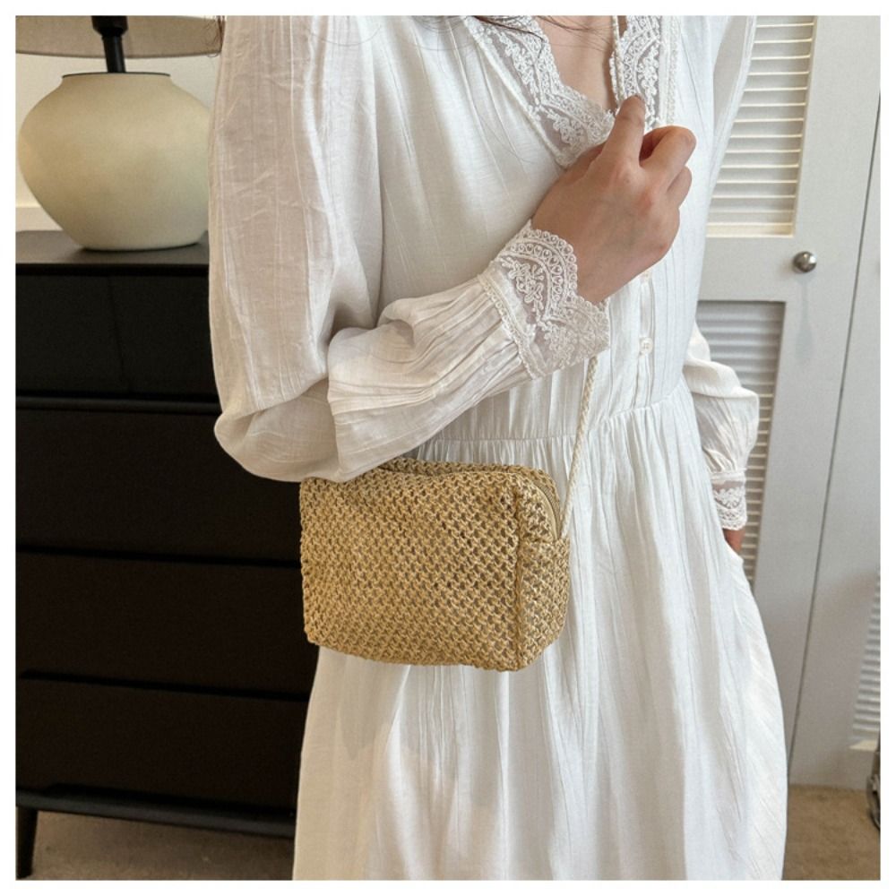 Trendy Women Summer Woven Cros – Women'S Bags Holiday recenzja i cena