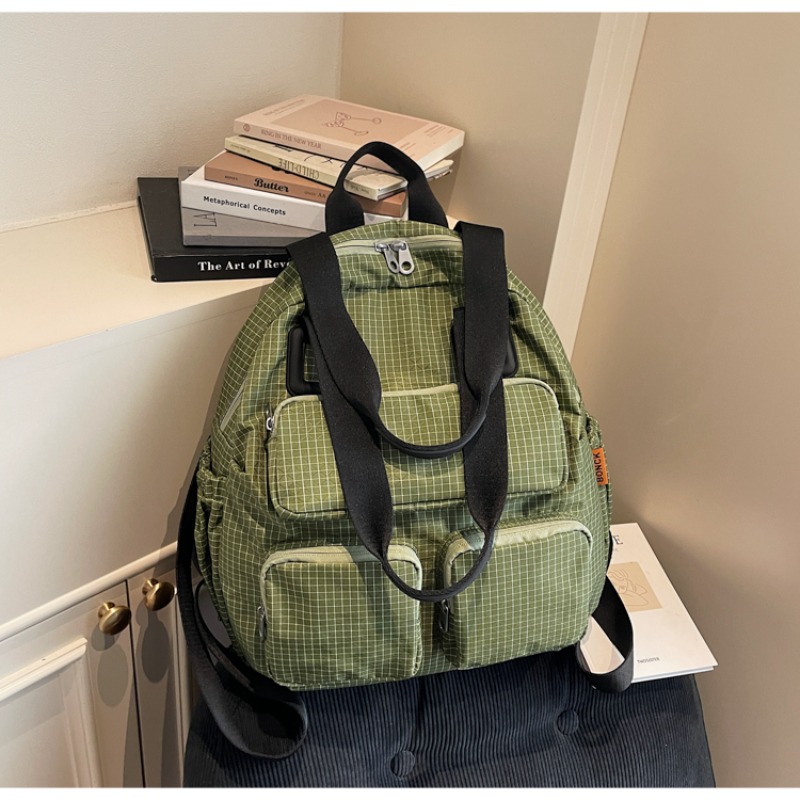 Multi-pocket Checkered Youth B – Women Bags For Sale recenzja i cena