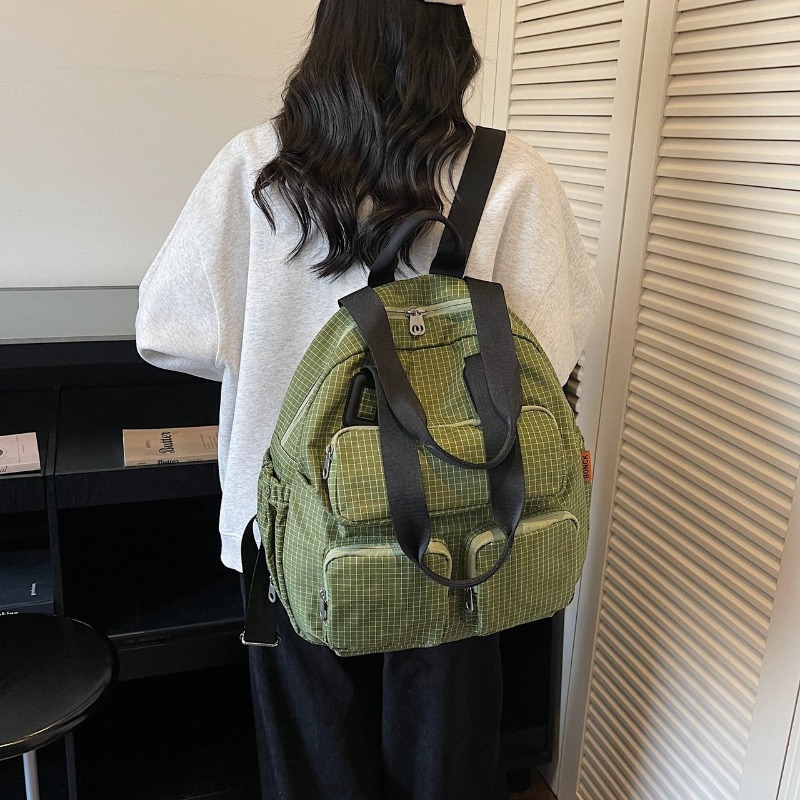 Multi-pocket Checkered Youth B – Women Bags For Sale recenzja i cena